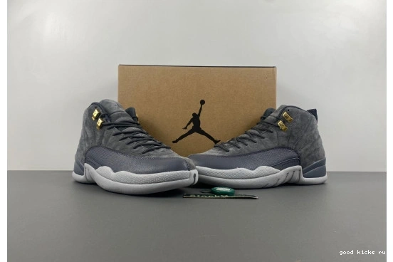 Retro  Jordan 12 130690-005 130690-005 Grey 0215